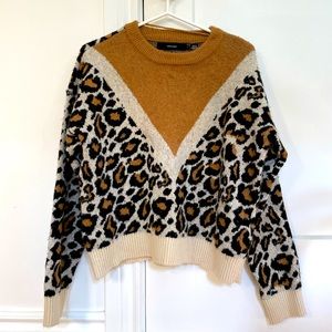 Veto moda leopard print sweater